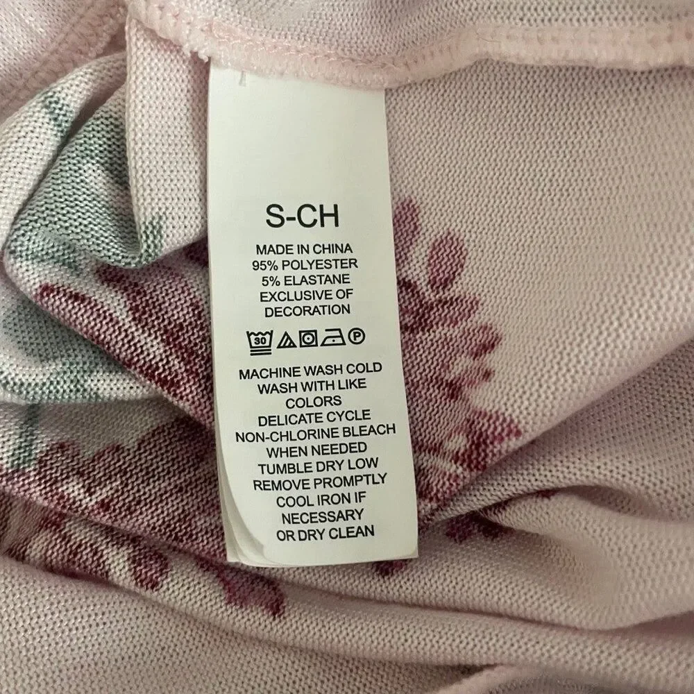 Kate Spade New York Two Piece Floral Blooming Mums Brushed Pajamas